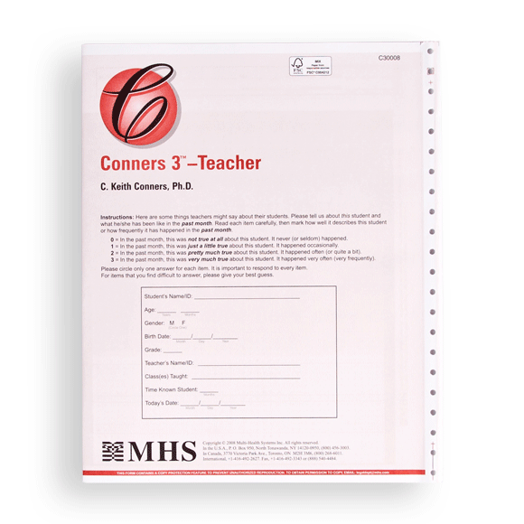 conners-3-teacher-response-booklet